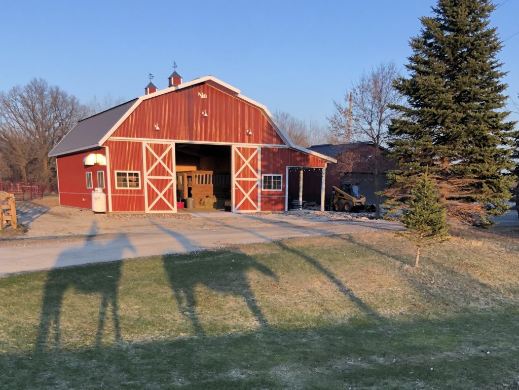 The Barn with Shadow Friends