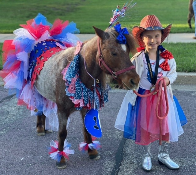 Little Miss Lilly on Parade!