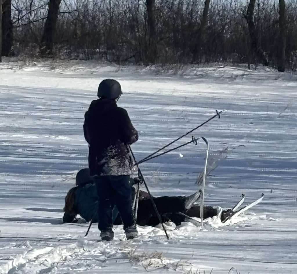 Skiers down ... I was told intentionally!